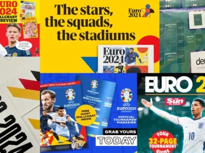 英國印刷業(yè)助力歐足聯(lián)2024歐洲杯：特刊、墻貼與創(chuàng)意促銷品齊發(fā)